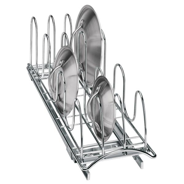 Lynk Professional Roll-Out Lid Holder, 7.25" x 21" x 9"