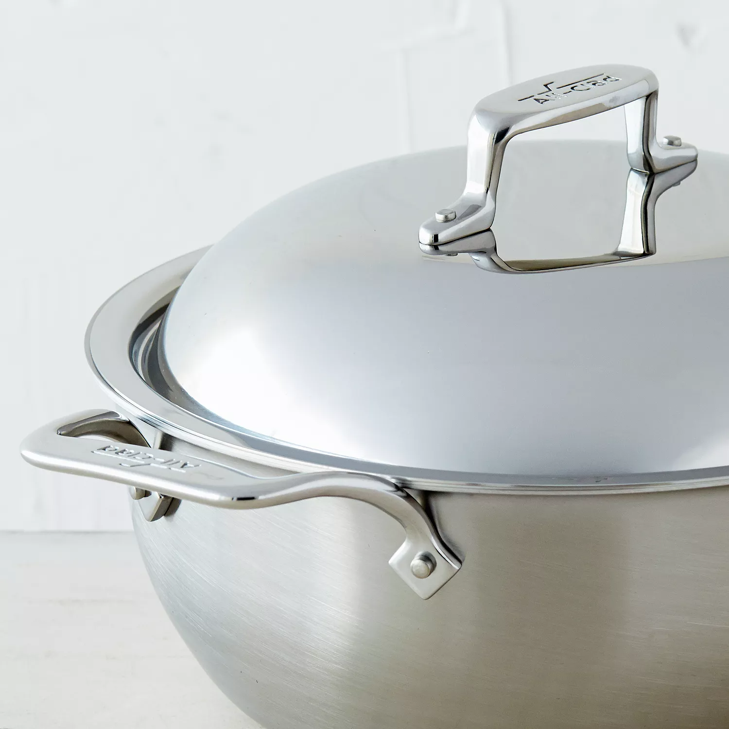 All-Clad D5 Brushed Stainless Steel Stockpot | Sur La Table