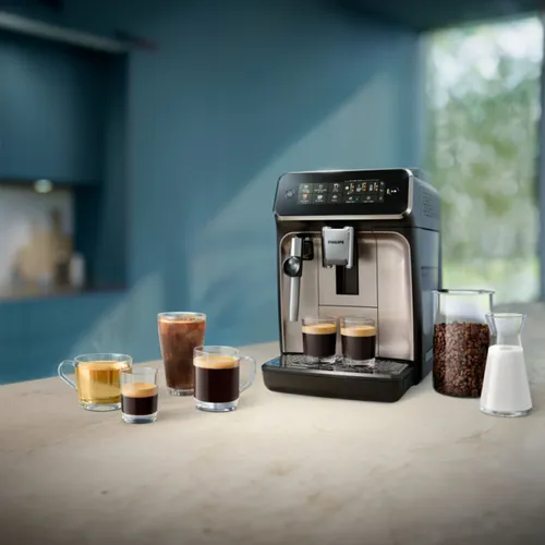 Philips 3300 Series Fully Automatic Espresso Machine with Milk Frother