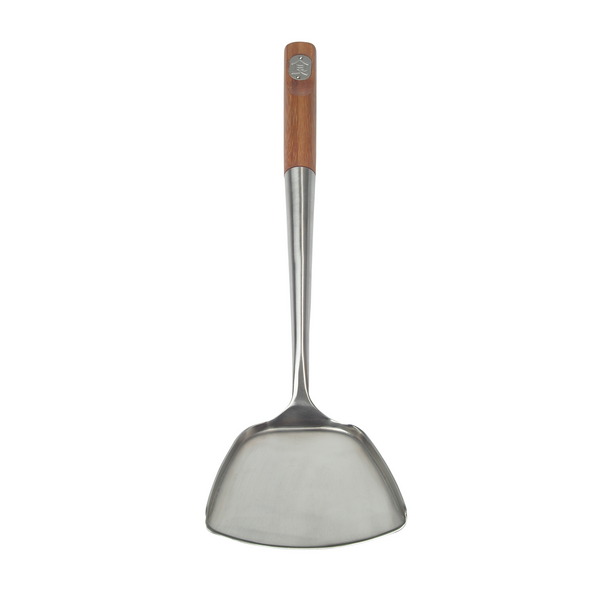 Details about   TableCraft Wok Spatula with Bamboo Handle Stainless Steel 14.5-Inch 