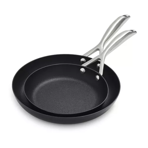 Scanpan Pro S+ Skillets, Set of 2, 8" and 10.25"