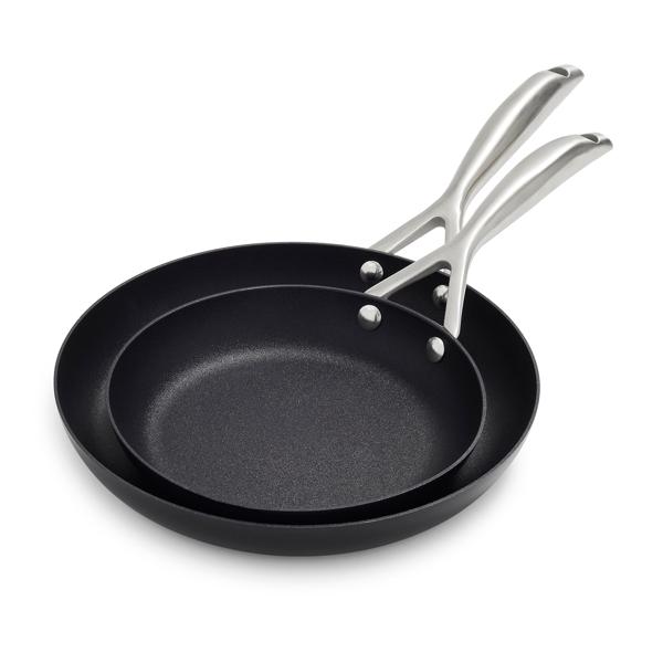 Scanpan Pro S+ Skillets, Set of 2, 8" and 10.25"