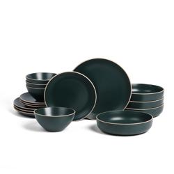 Stone Lain Lauren Stoneware 16-Piece Dinnerware Set