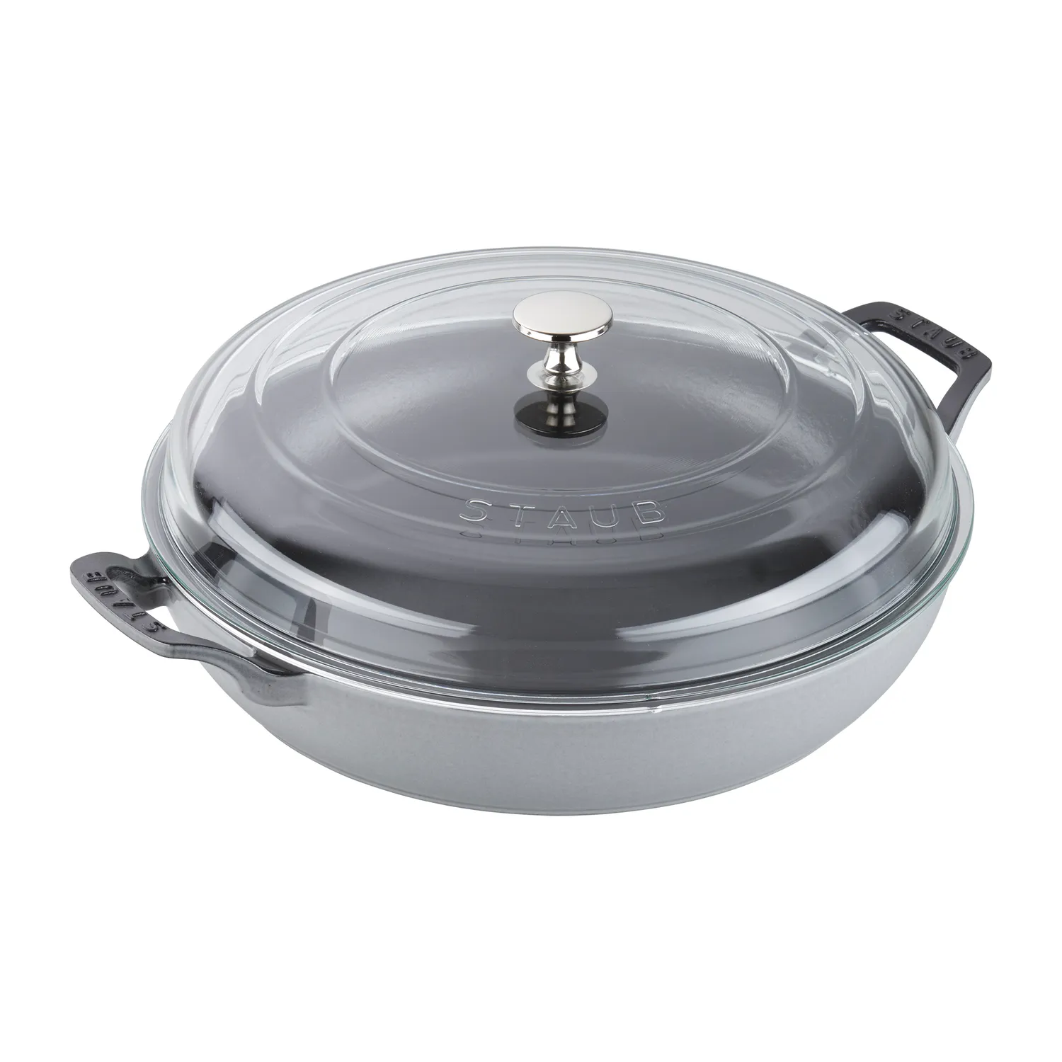 Staub Heritage All-Day Pan with Domed Glass Lid, 3.5 qt.