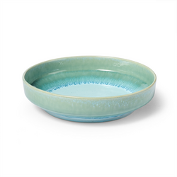 Sur La Table Reactive Glaze Pasta Bowl The wide, flat base and shallow sides make these perfect not only for pasta but also for salads and other bowl foods