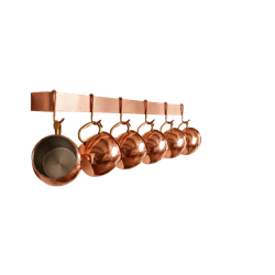 Enclume Classic Brushed Copper Utensil Bar Wall Racks
