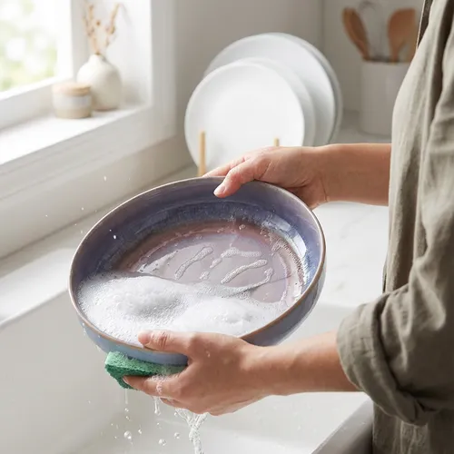 Sur La Table Lucent Reactive Glaze Pasta Bowl
