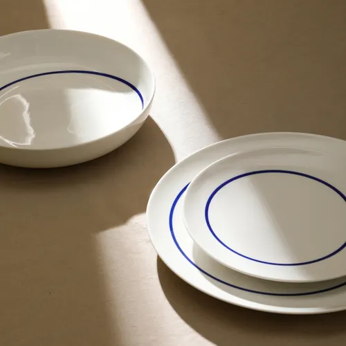 Stone Lain Luna Porcelain 12-Piece Dinnerware Set