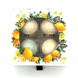 My Drink Bomb Limited Edition Lemon Box, Set of 4