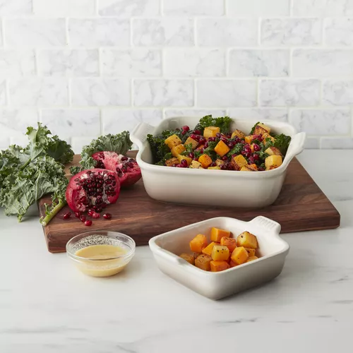 Butternut Squash and Kale Salad with Pomegranate