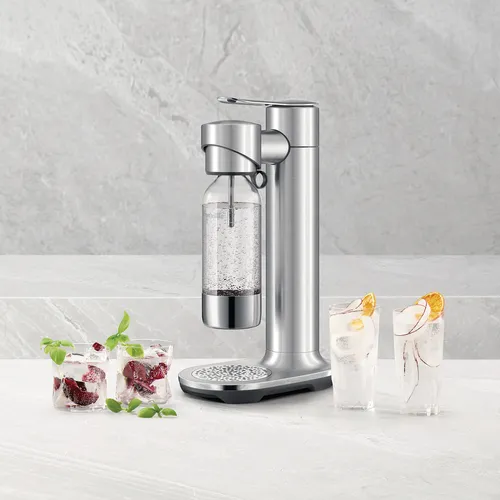 Breville InFizz Aqua Sparkling Water Carbonator with CO2