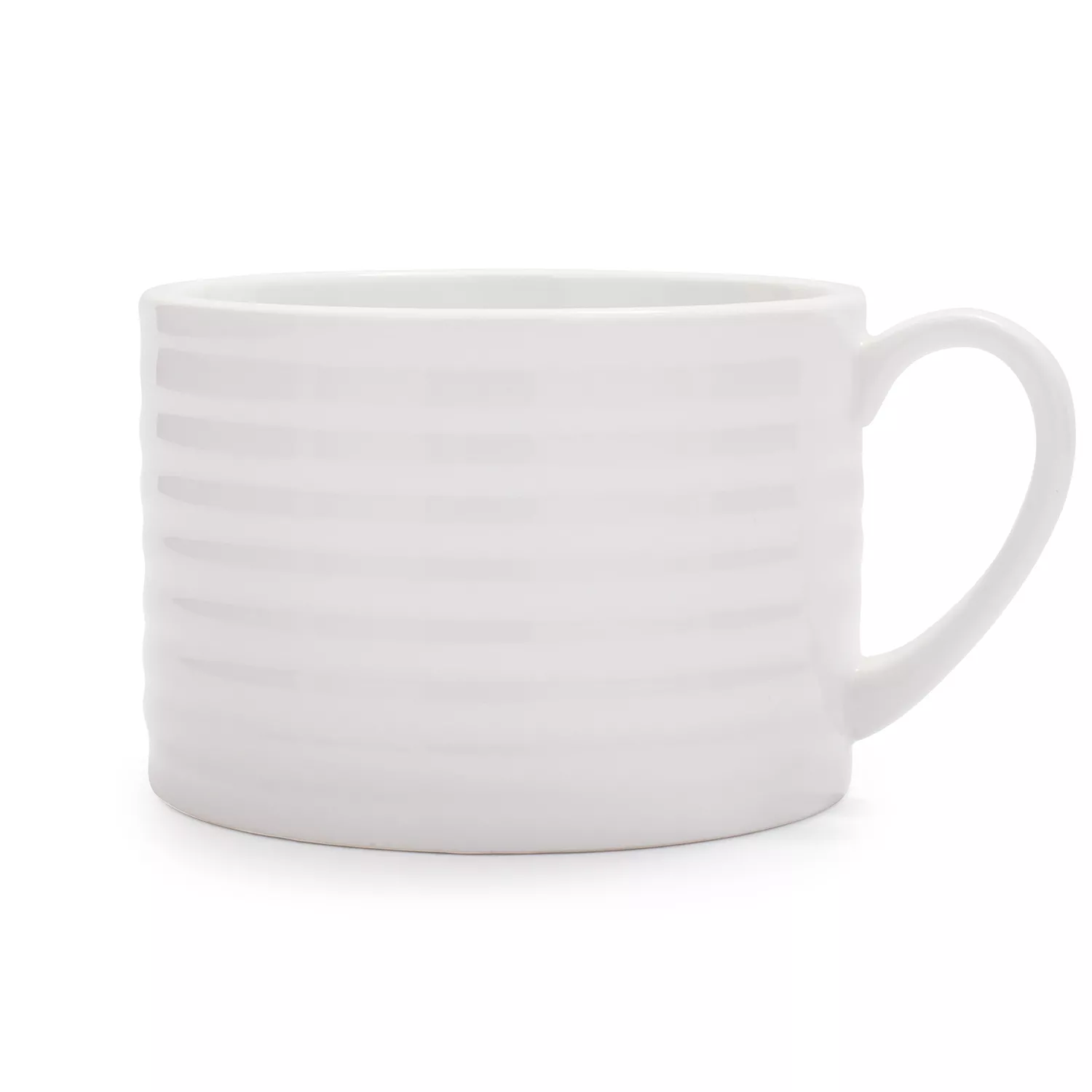 Sur La Table Porcelain Ribbed Mug