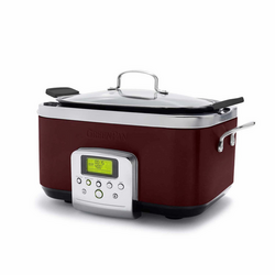 GreenPan Elite Ceramic Nonstick Slow Cooker, 6 Qt. I feel more at ease knowing it is completely non toxic, and a plus is that the forest green color matches my kitchen cabinets perfectly! 