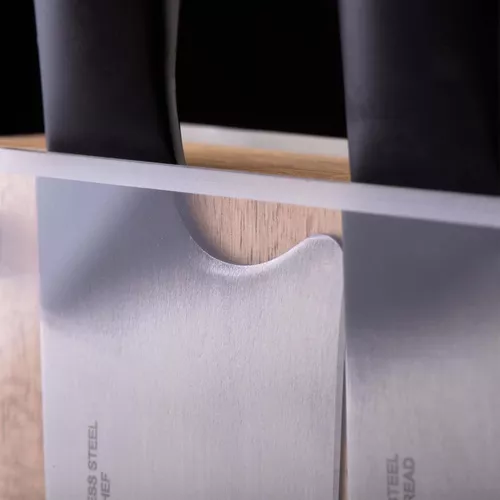 Schmidt Brothers Cutlery Acacia Downtown Knife Block