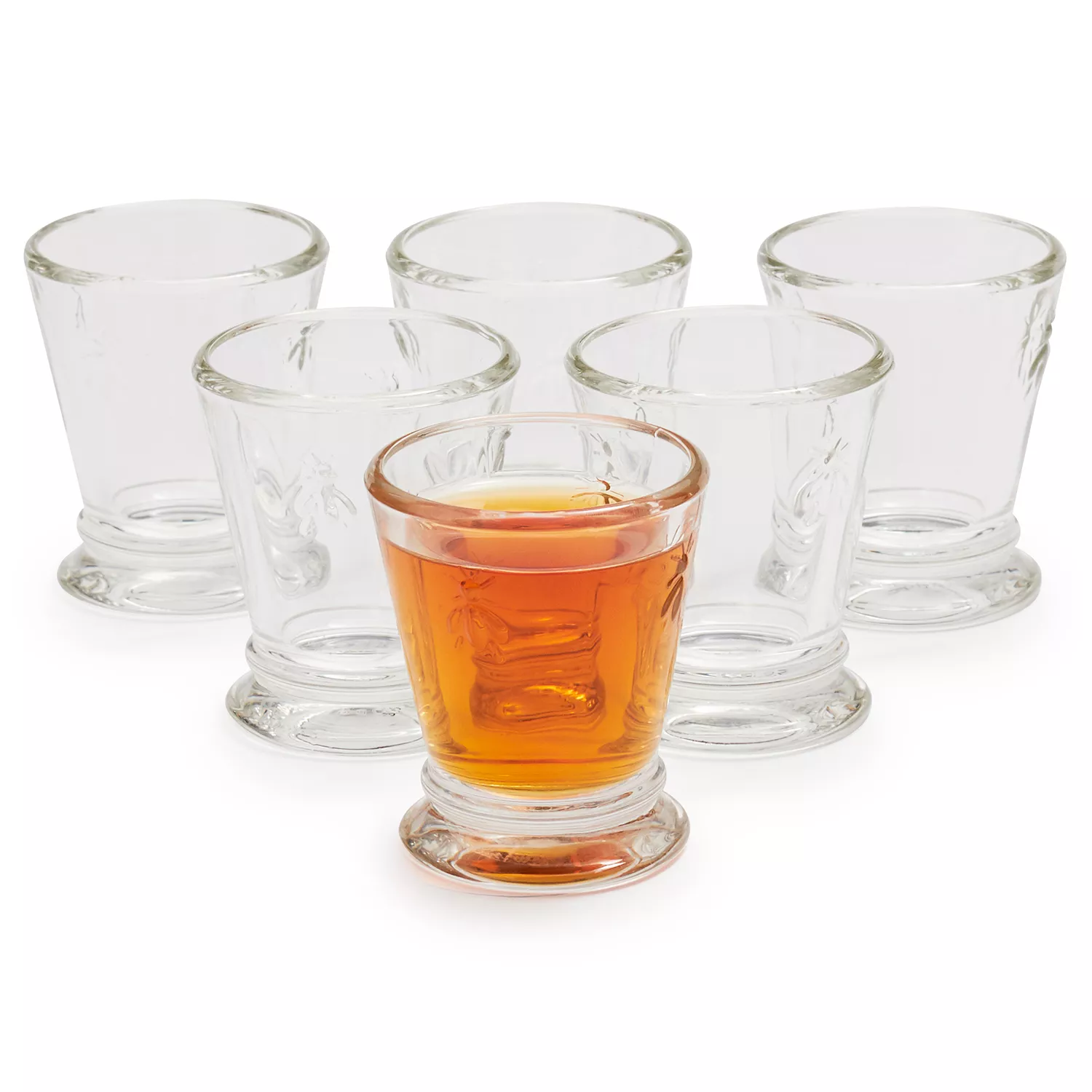 La Rochère French Bee Shot Glasses, Set of 6