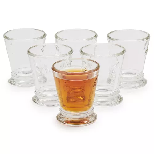 La Roch&#232;re French Bee Shot Glasses, Set of 6