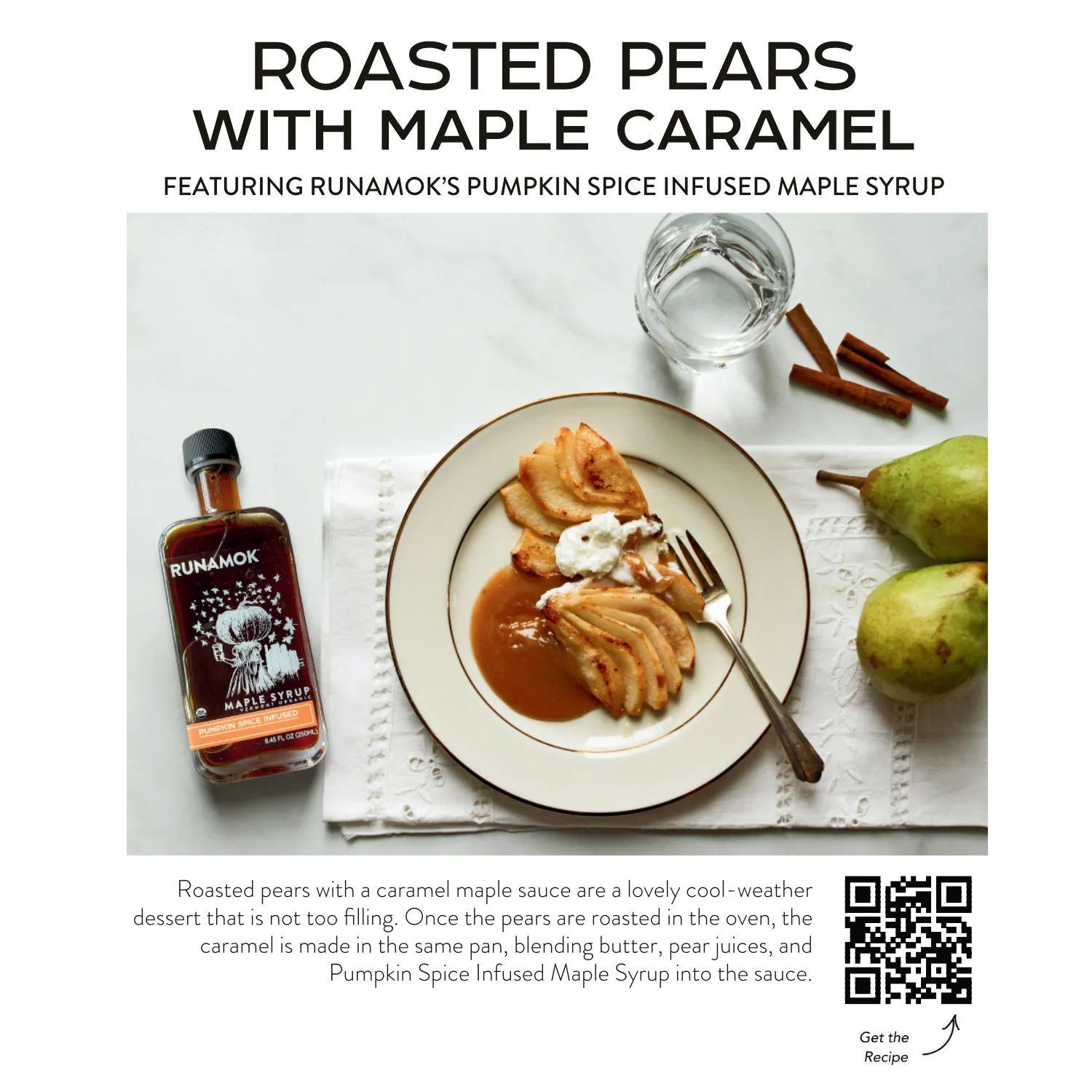 Runamok Pumpkin Spice-Infused Maple Syrup