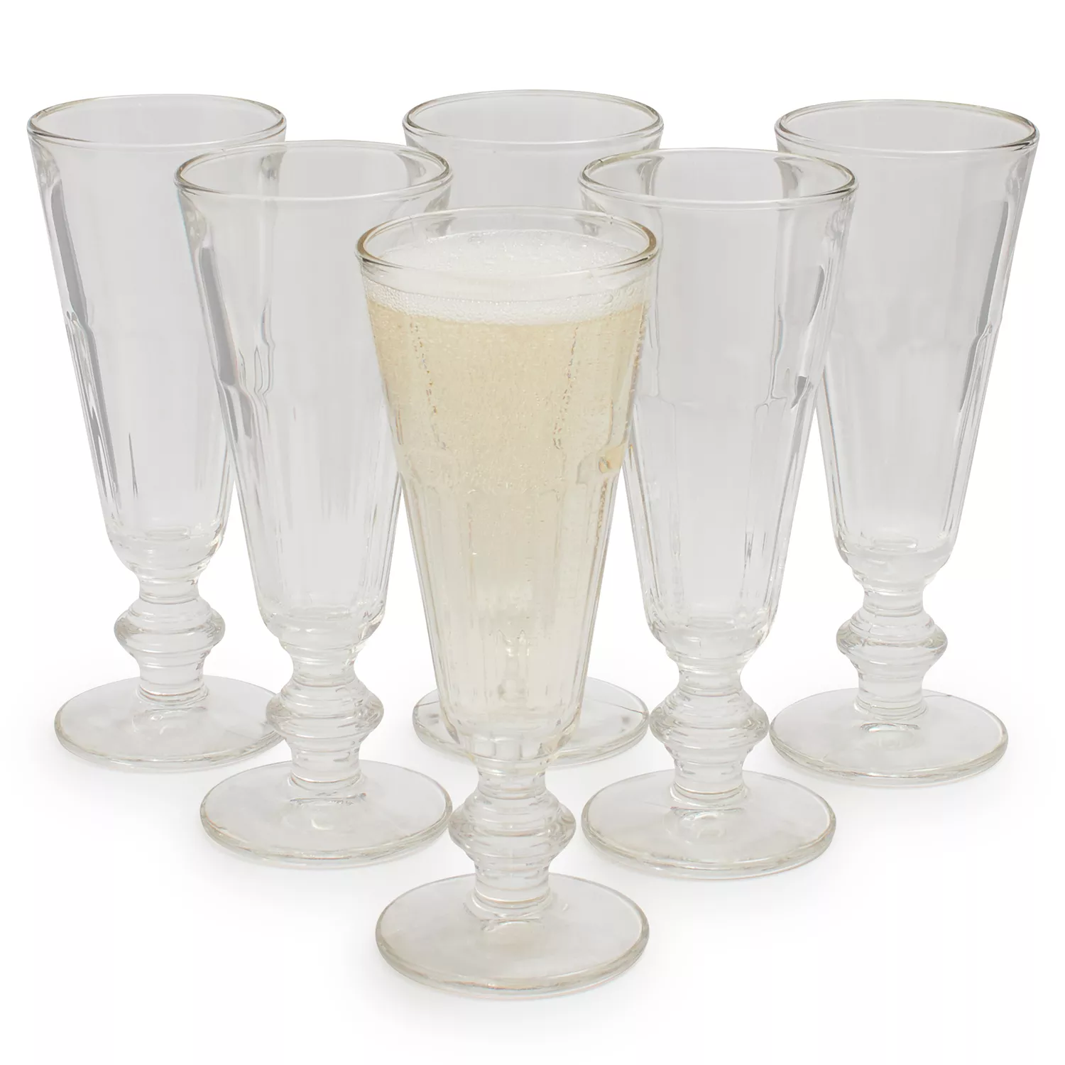 La Rochere PERIGORD 6-Piece Champagne Flute Set - Clear One-Size