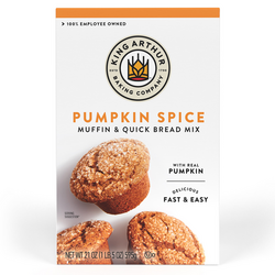 King Arthur Pumpkin Spice Muffin & Quick Bread Mix
