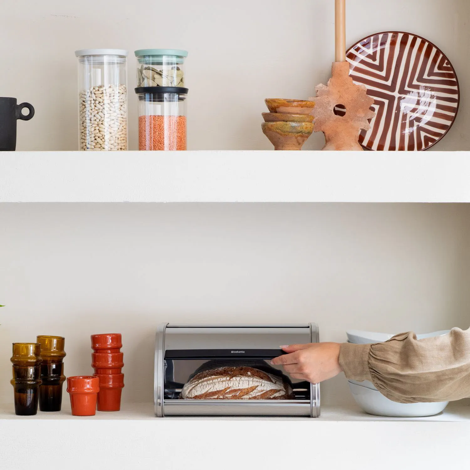 Brabantia Roll Top Bread Box