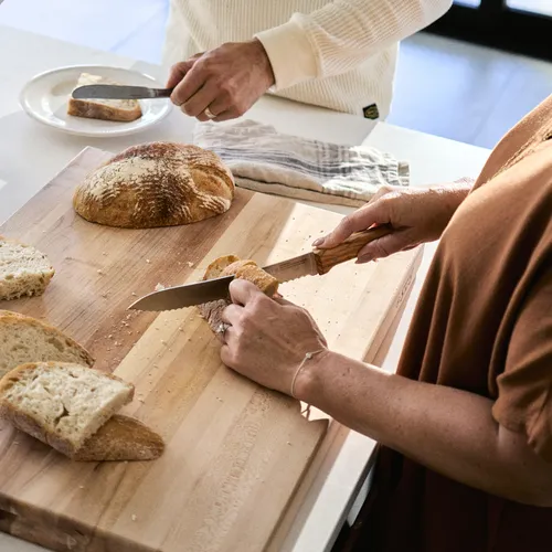 Opinel Serrated Olivewood 8" Bread Knife