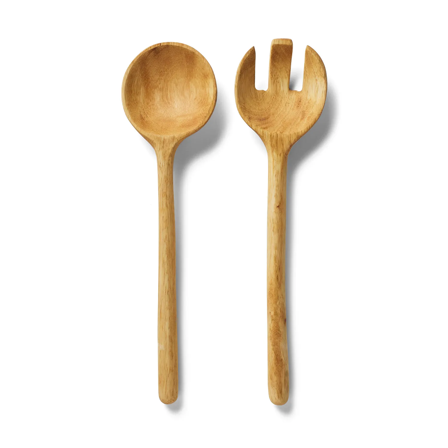 Sur la table Mango Wood Servers