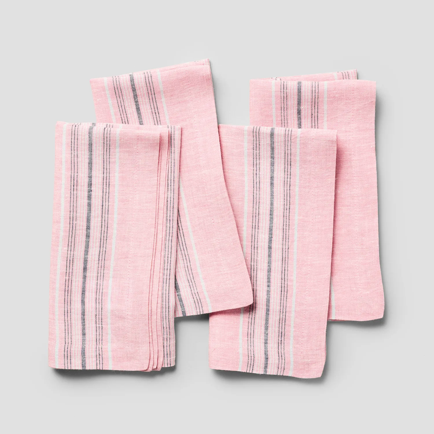 Sur La Table Linen Striped Napkins, Set of 4