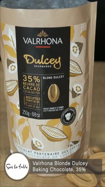 Valrhona ™ Dulcey Blonde Baking Chocolate, 35% Cacao Butter
