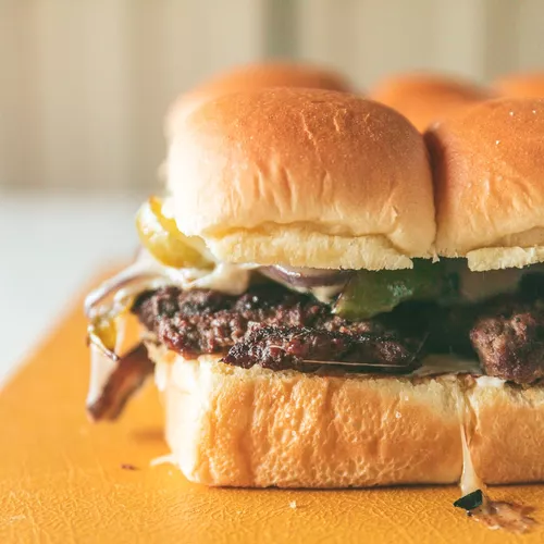Philly Cheesesteak Sliders