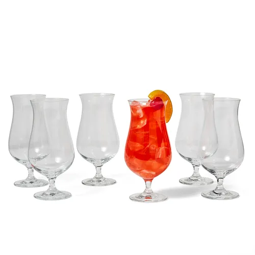 Sur la table Chateau Hurricane Glasses, Set of 6