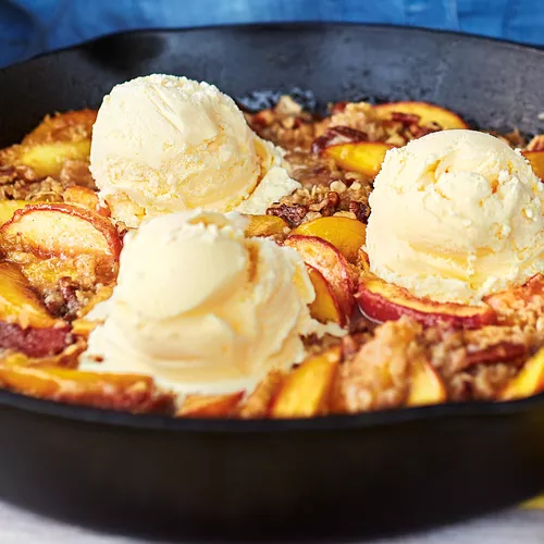 Peach-Pecan Crisp
