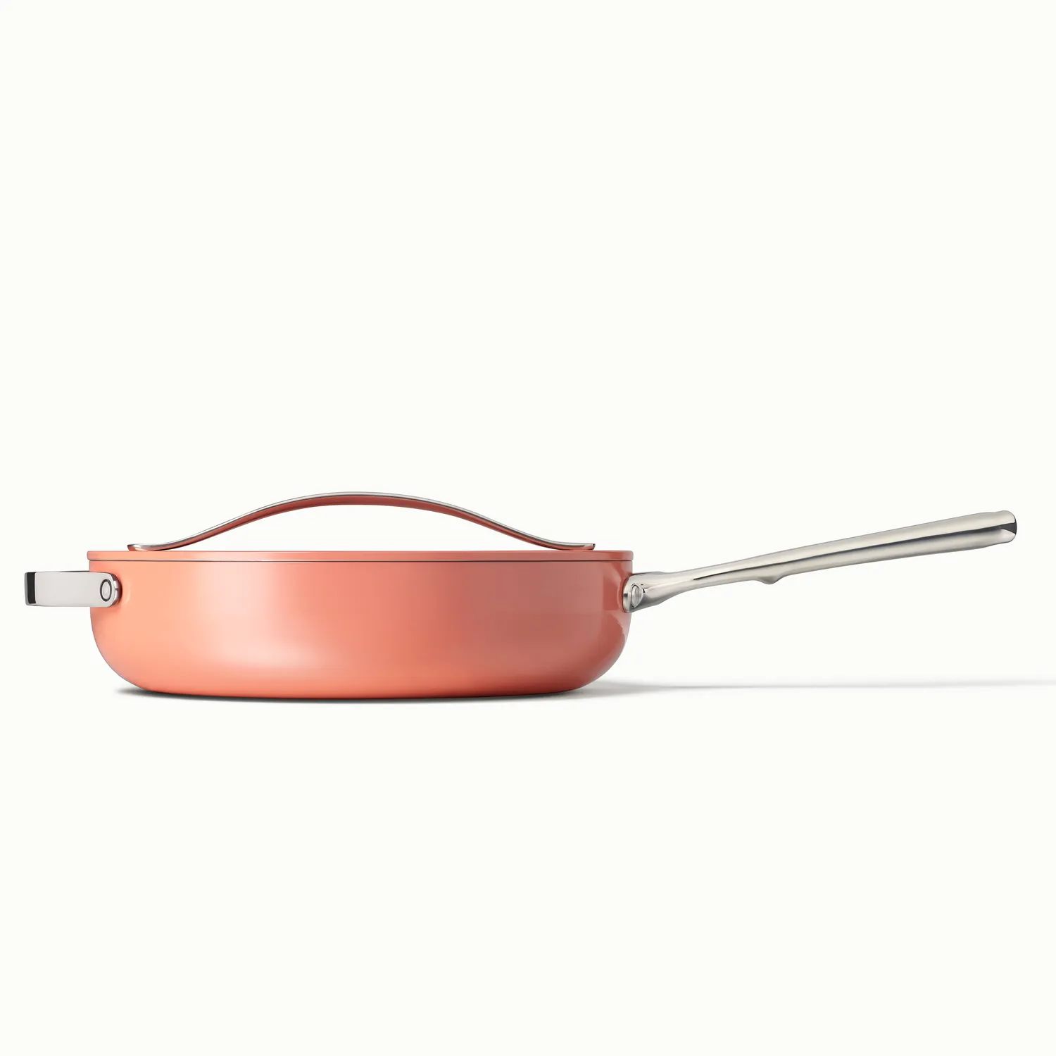 Caraway Ceramic Nonstick Sauté Pan with Lid, 4.5 qt.