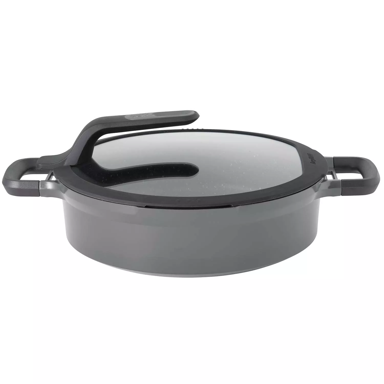 BergHOFF Gem Stay-Cool Double-Handled Sauté Pans With Lid