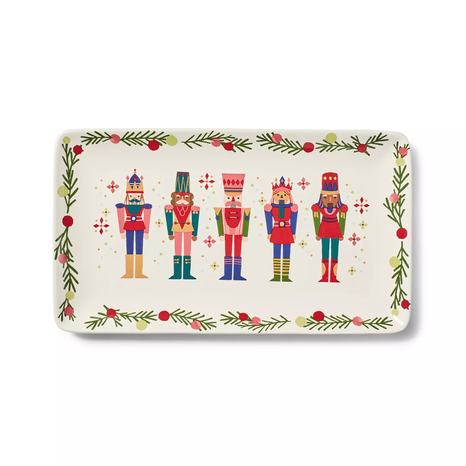 Sur La Table Rectangular Nutcracker Platter