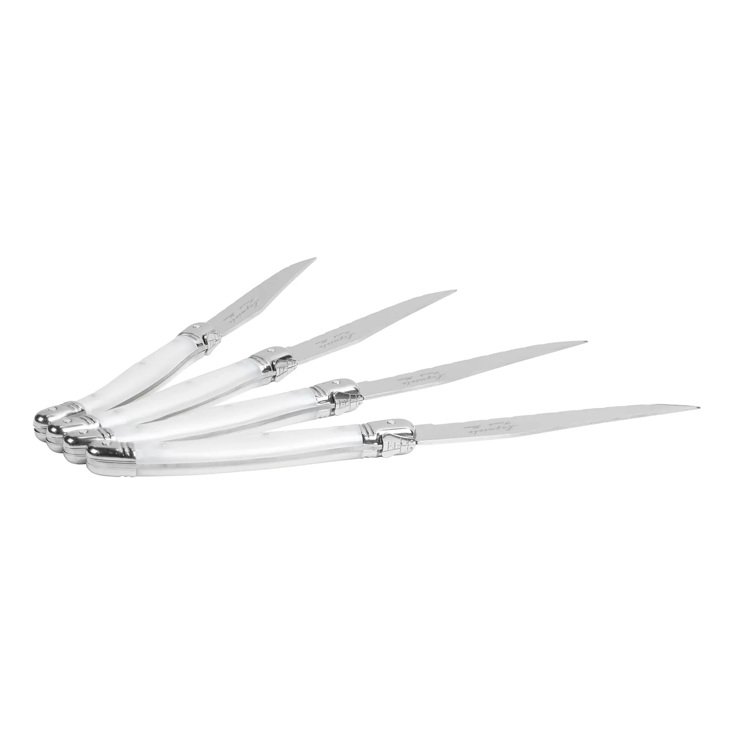 French Home Laguiole Steak Knives, Set of 4