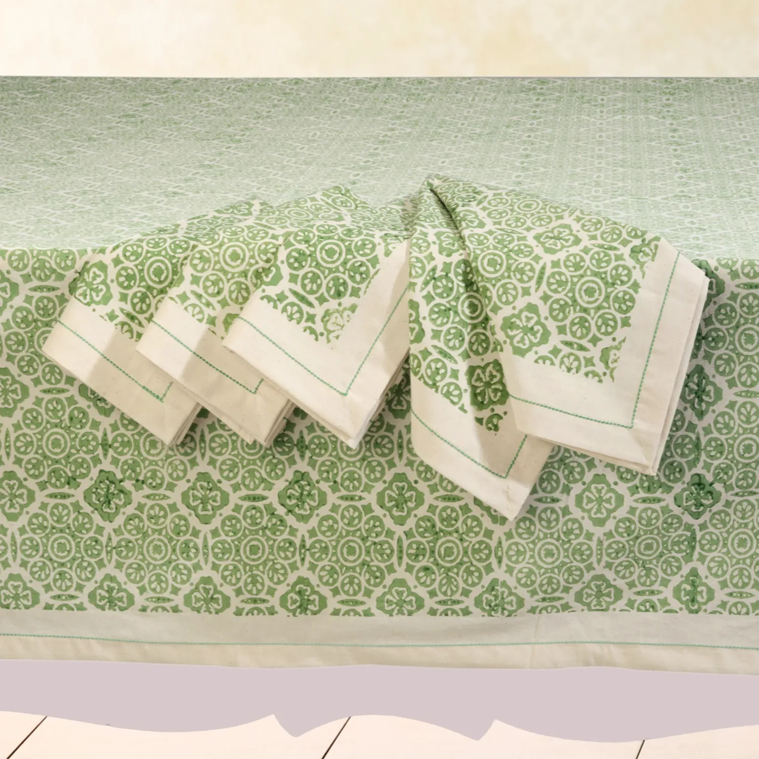 Sustainable Threads Mosaic Tablecloth