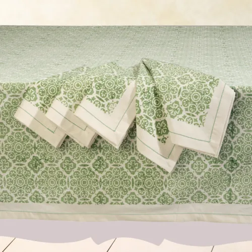 Sustainable Threads Mosaic Tablecloth
