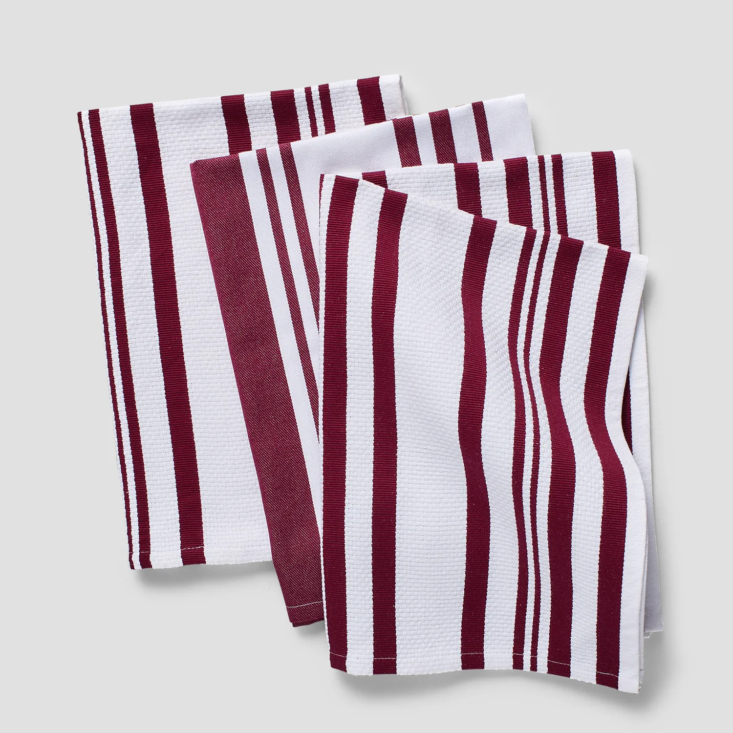 Sur La Table Striped Kitchen Towels, Set of 3