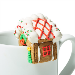 Sur La Table Gingerbread House Mug Topper