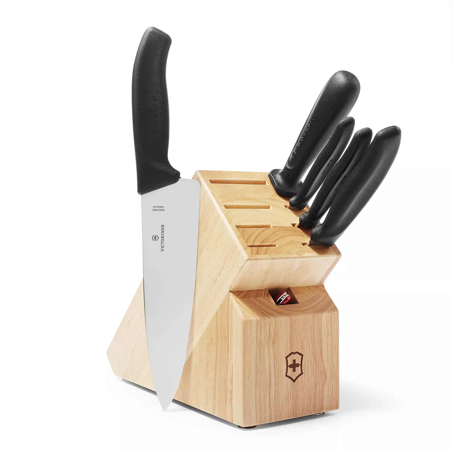 Chef's knife 7-piece set and knife case VICTORINOX