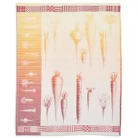 Sur La Table Carrot Jacquard Kitchen Towel, 30&#34; x 22&#34;