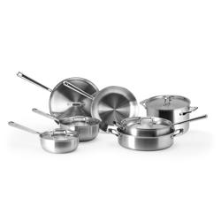 Misen Stainless Steel 12-Piece Cookware Set