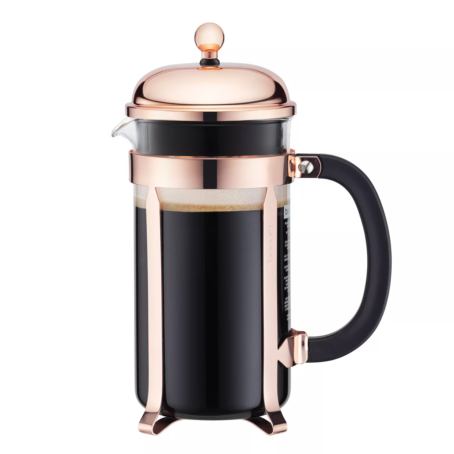 Bodum Chambord Copper French Press, 8 Cup