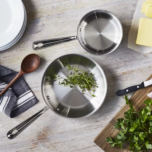 All-Clad D3 Stainless Steel 2-Piece Starter Set