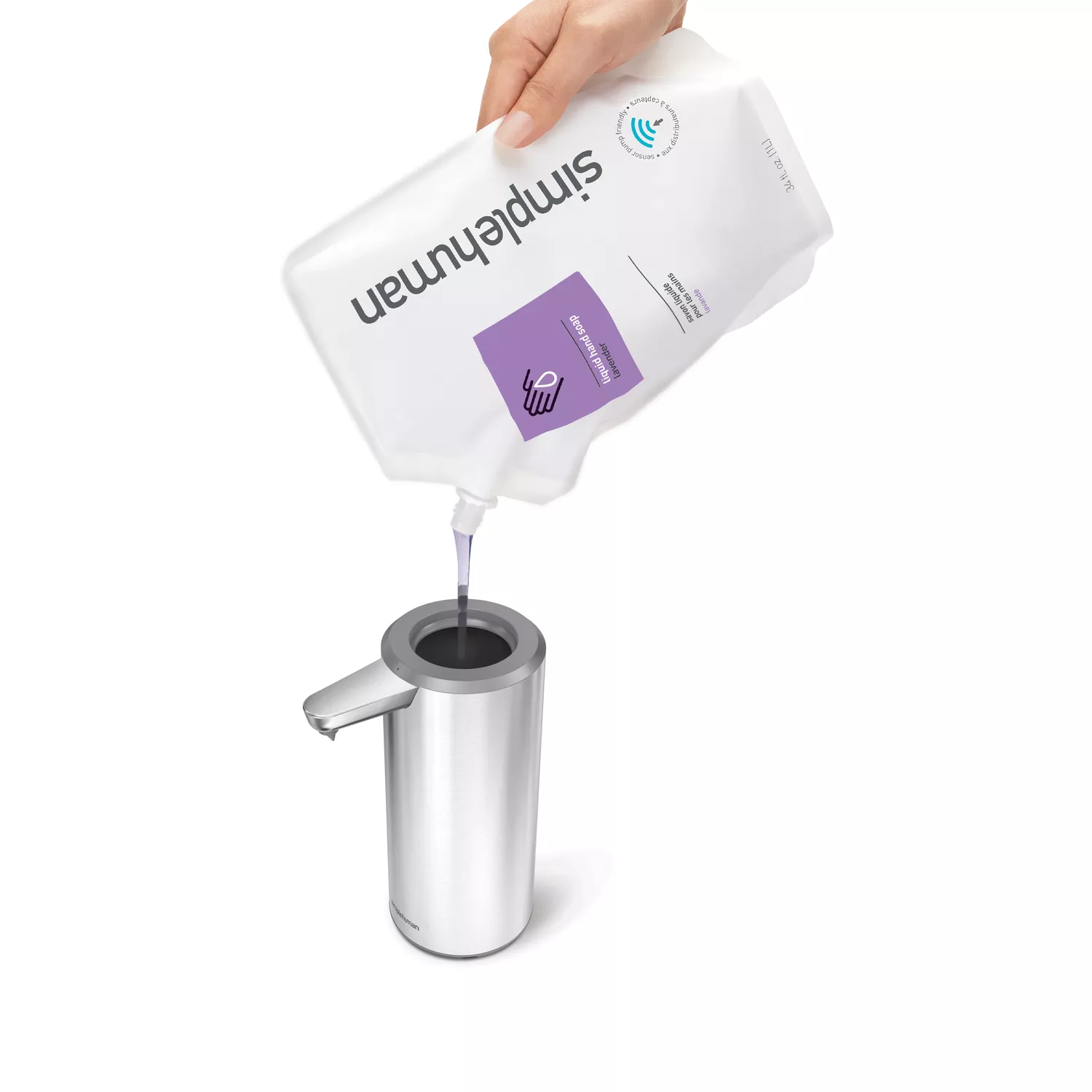 Simplehuman Motion Sensor Soap Pump, 9 oz.