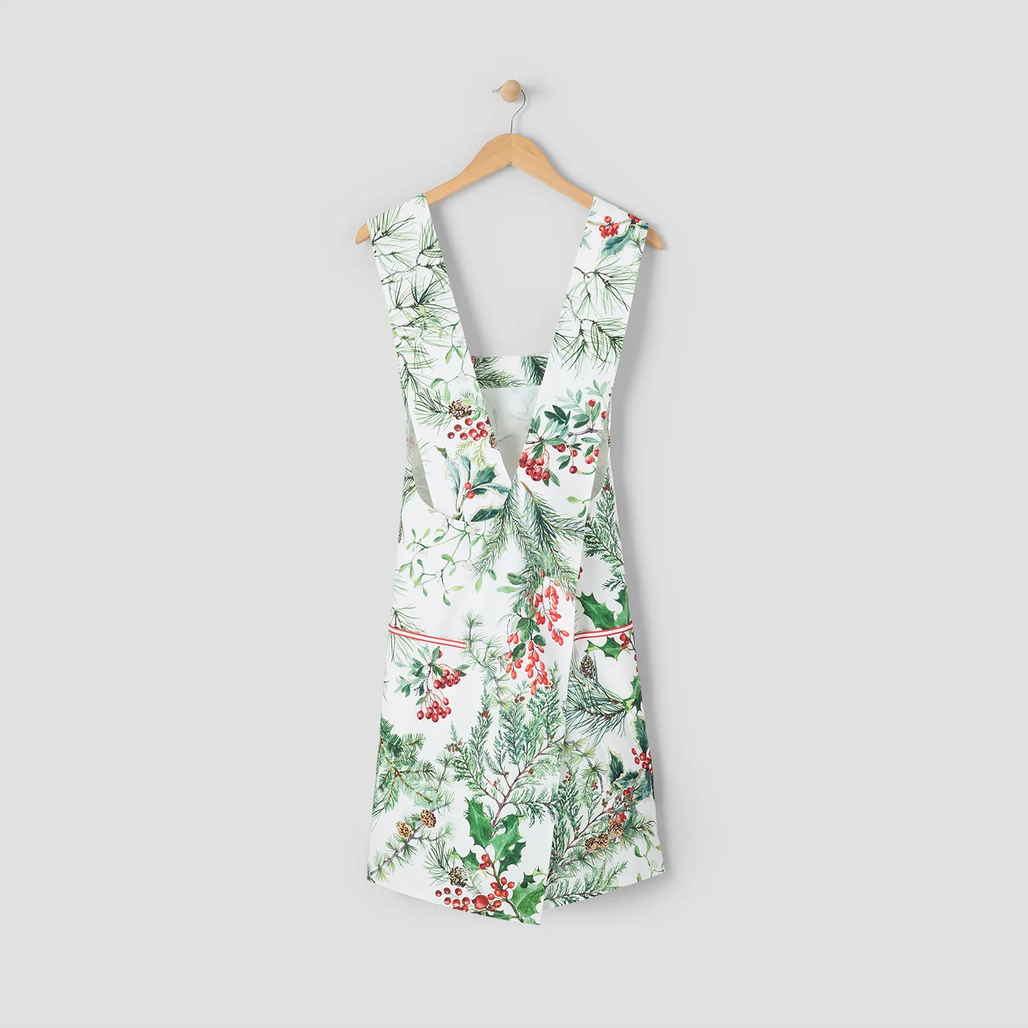 Sur La Table Winter Botanical Smock Apron