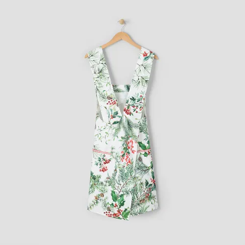 Sur La Table Winter Botanical Smock Apron