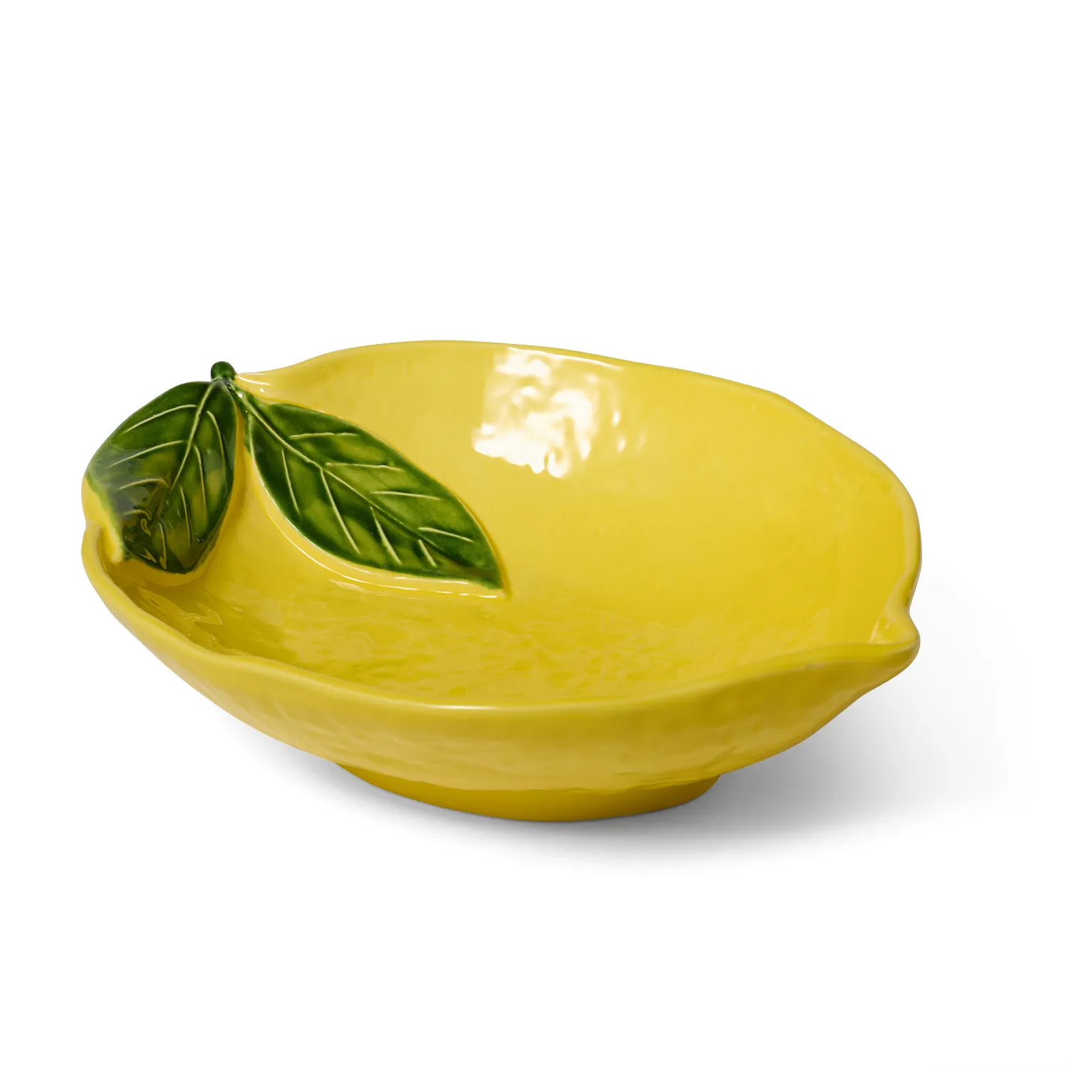 Sur La Table Handmade Lemon Serving Bowl