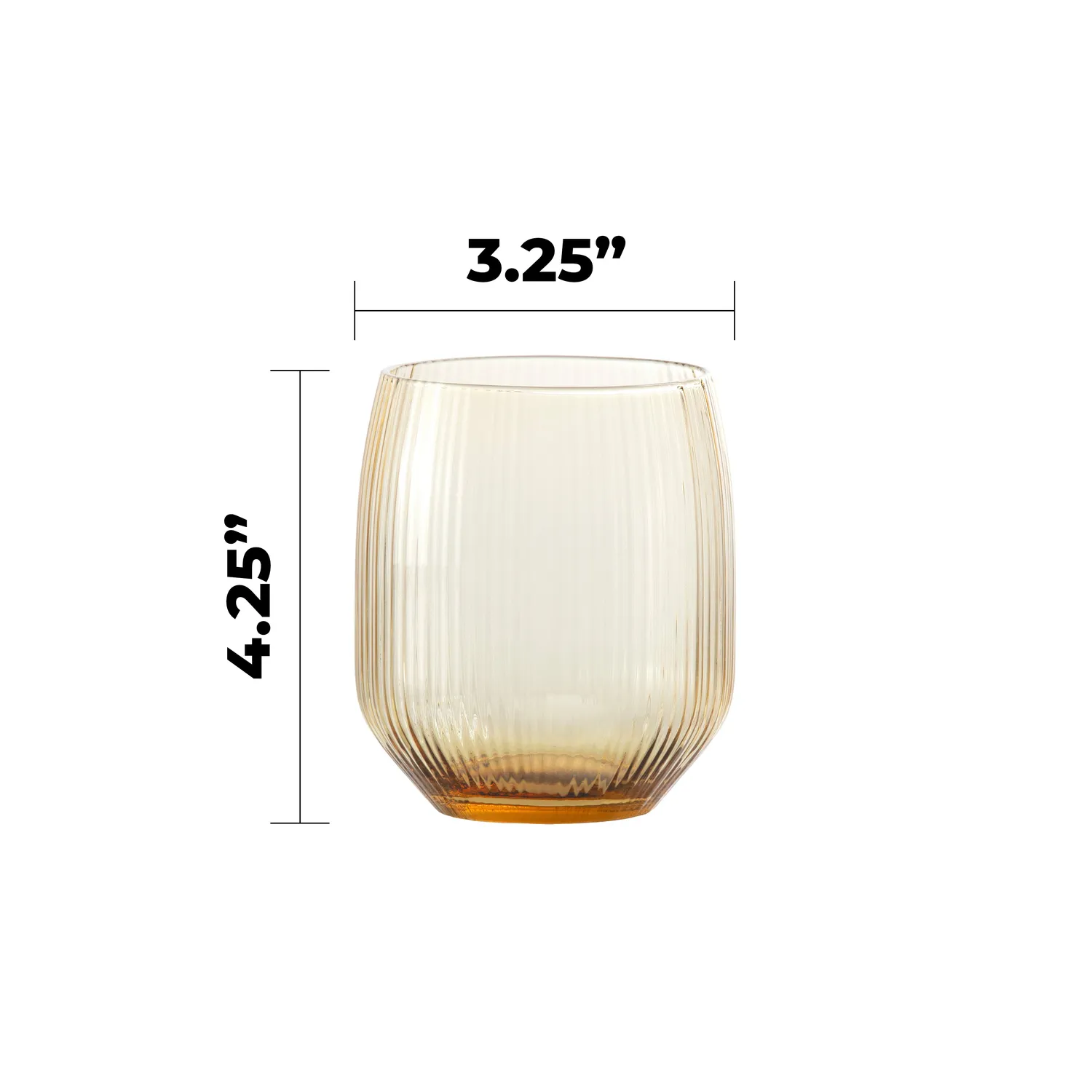 Estiva Tumbler Glasses, Set of 4