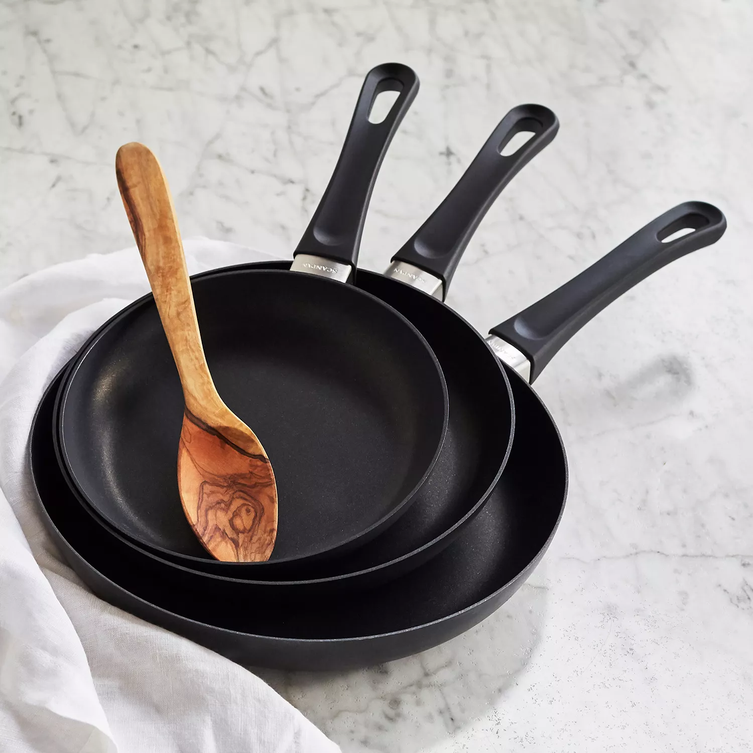 Scanpan Classic Skillets, Set of 3